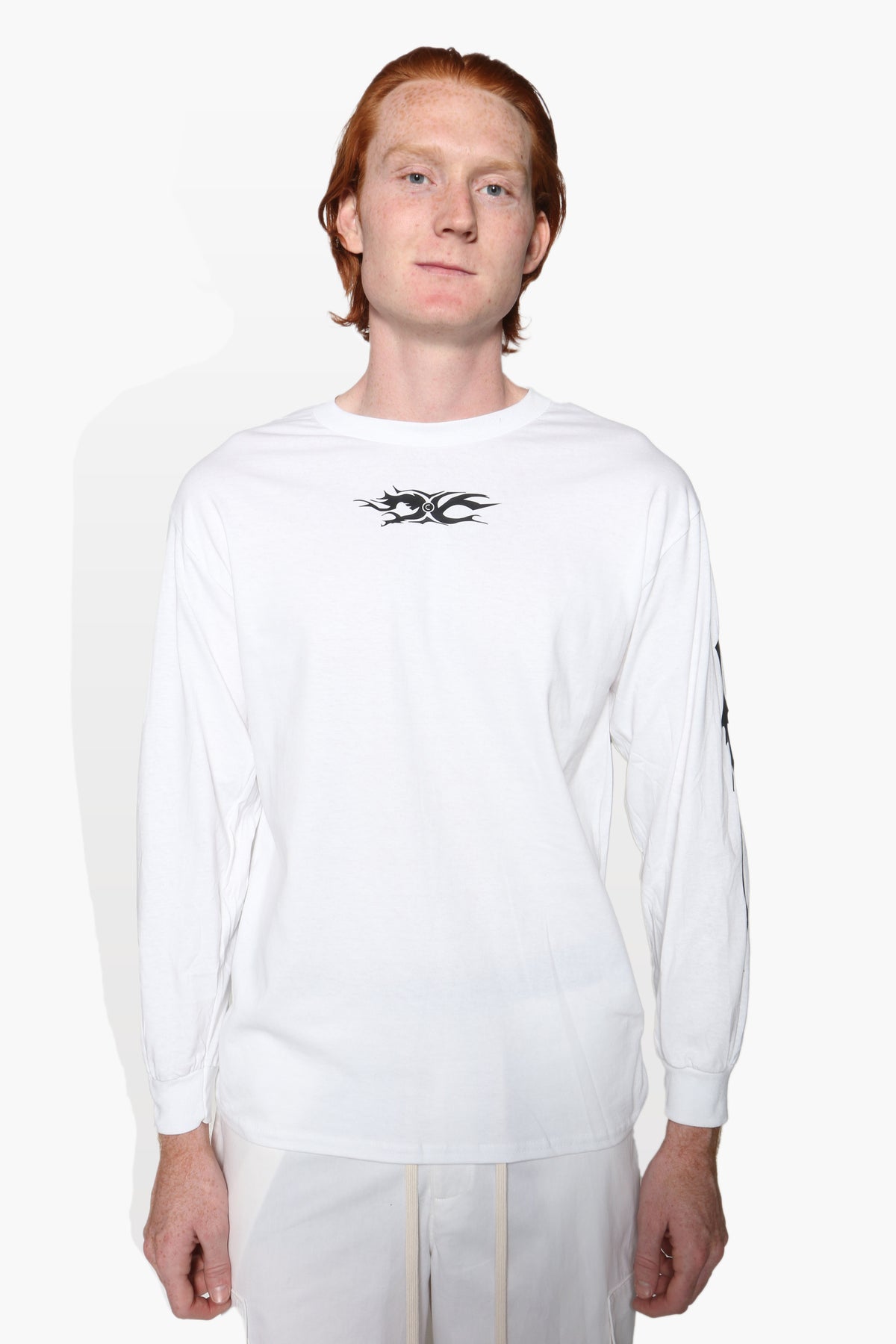 Tribal Long Sleeve T White KNITS | LONG SLEEVE THE CELECT MENS