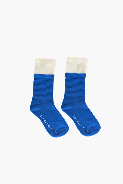 Double Sock Blue ACCESSORIES | SOCK THE CELECT