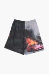 Dumb Car on Fire Short SHORTS THE CELECT MENS   