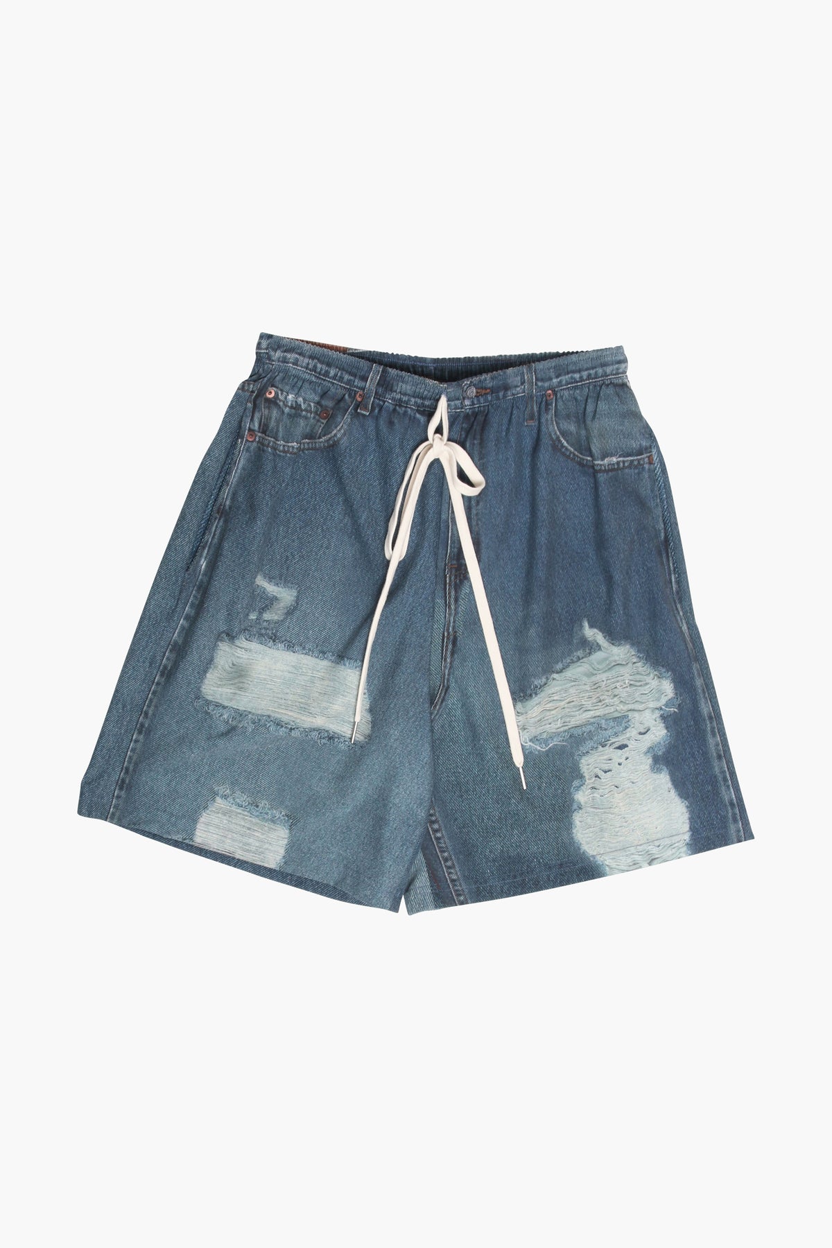 Dumb Printed Denim Short SHORTS THE CELECT MENS