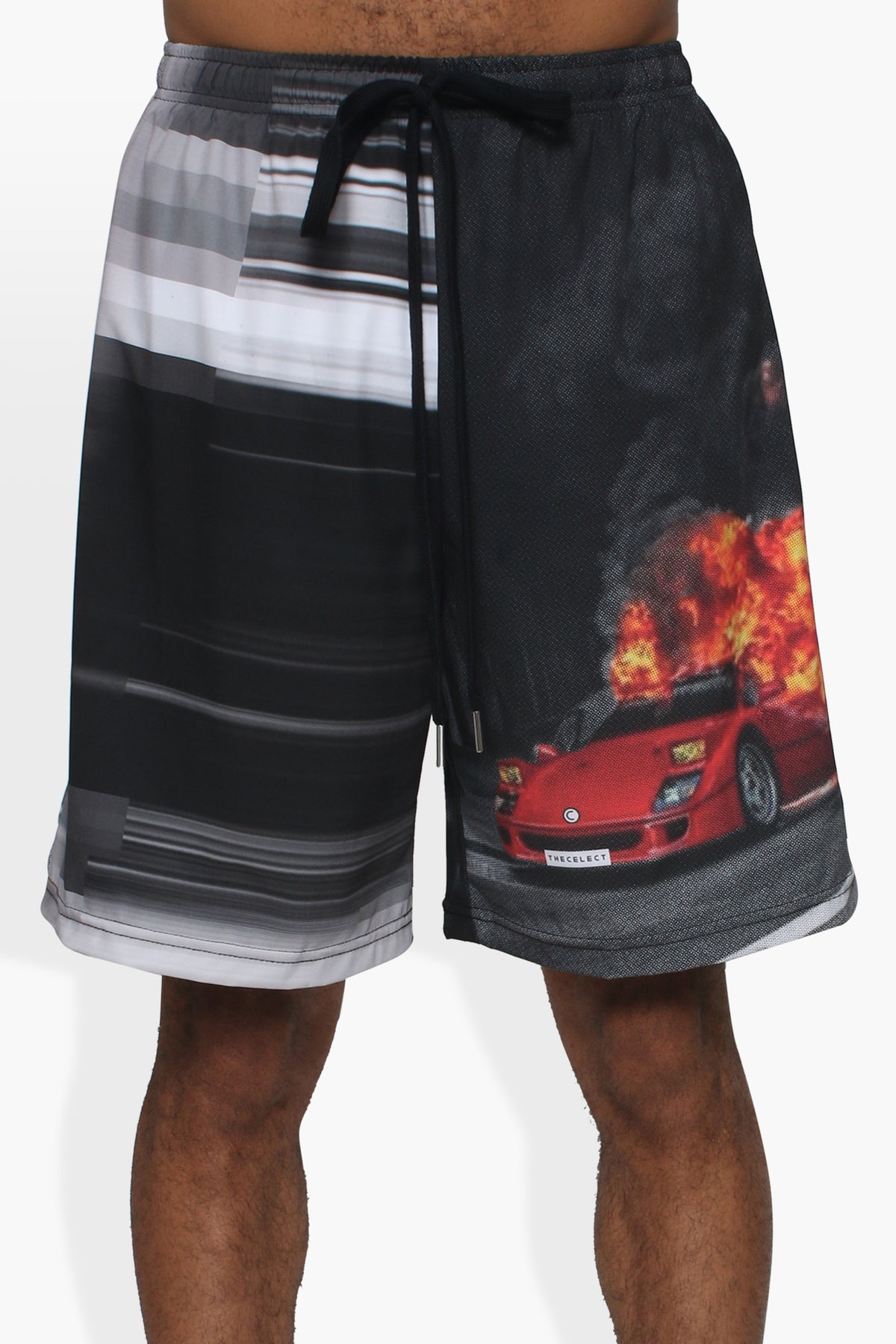 Dumb Car on Fire Short SHORTS THE CELECT MENS