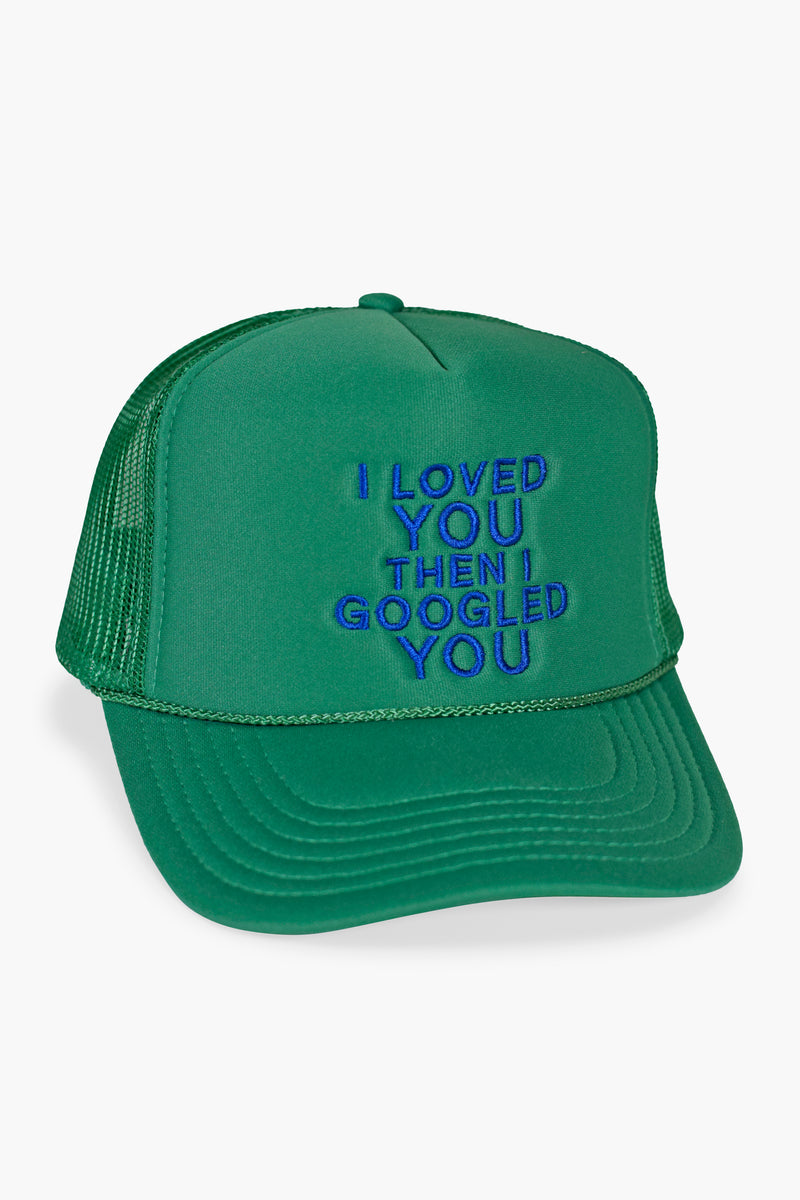 Stacked Googled Hat Green HATS | CAP THE CELECT   