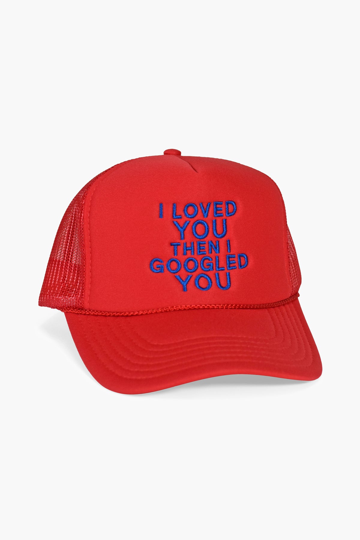 Stacked Googled Hat Red ACCESSORIES | HAT THE CELECT   