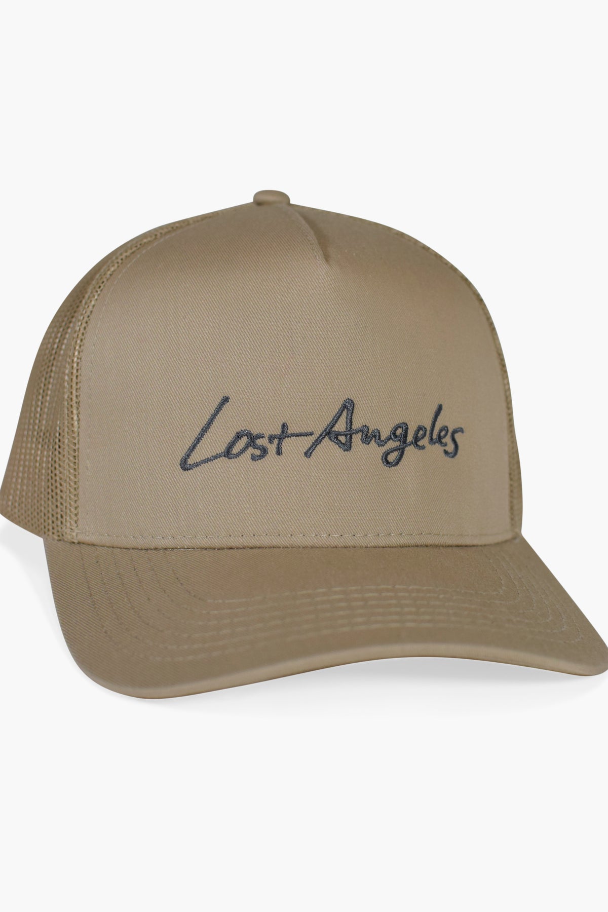 Lost Angeles Tan Mid Profile Cap ACCESSORIES | HAT THE CELECT
