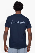 Lost Angeles T2 Navy KNITS | GRAPHIC THE CELECT   