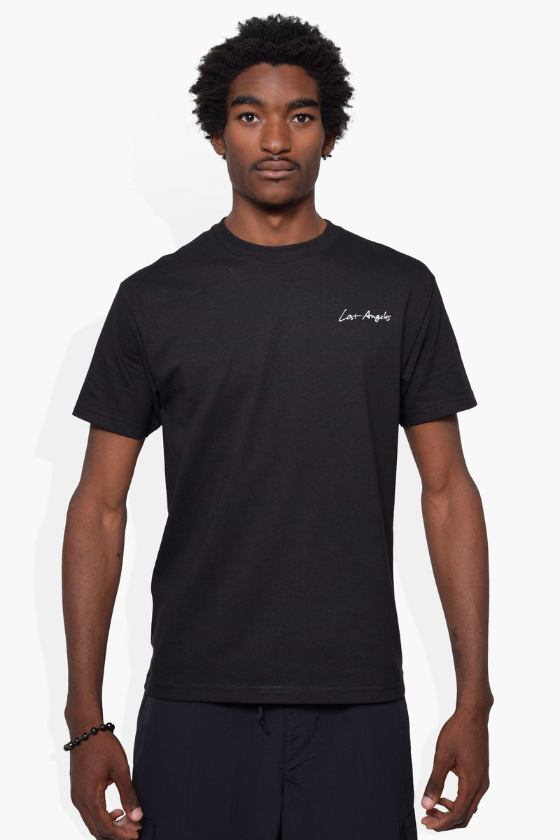 Lost Angeles T 2 Black KNITS | GRAPHIC THE CELECT MENS   