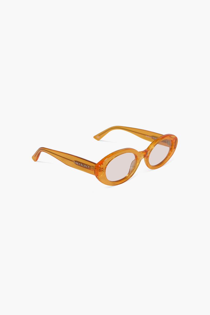 OVAL ORANGE EYEWEAR | SUN THE CELECT   