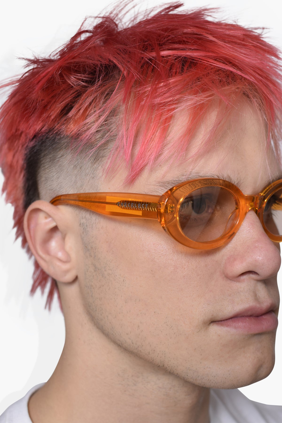 OVAL ORANGE EYEWEAR | SUN THE CELECT   