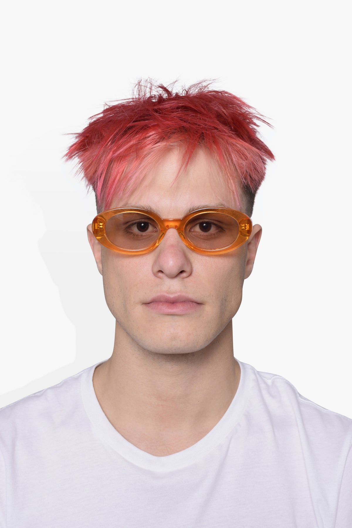 OVAL ORANGE EYEWEAR | SUN THE CELECT   