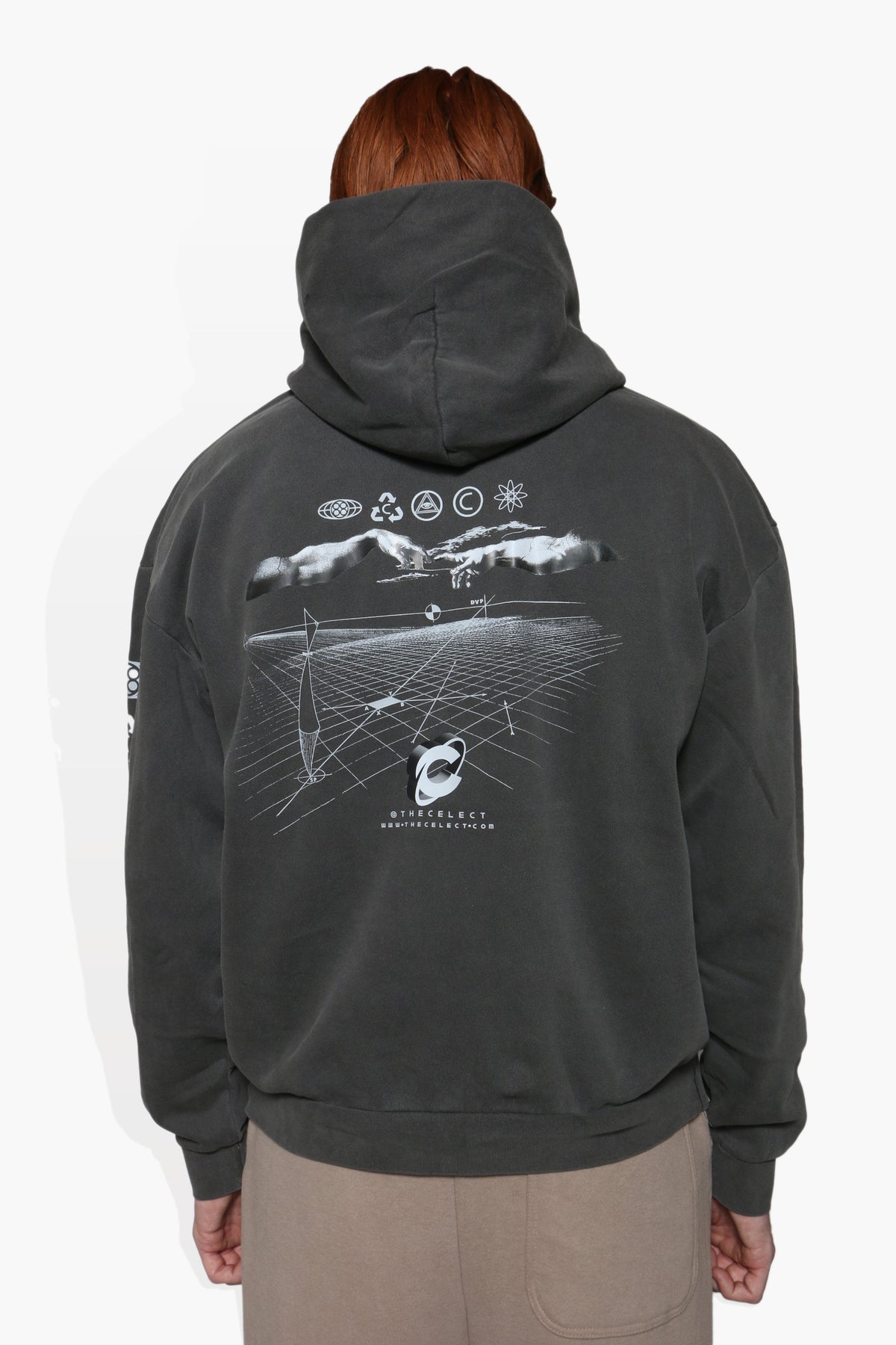 PERSPECTIVE HOODY FLEECE | HOODIE THE CELECT MENS