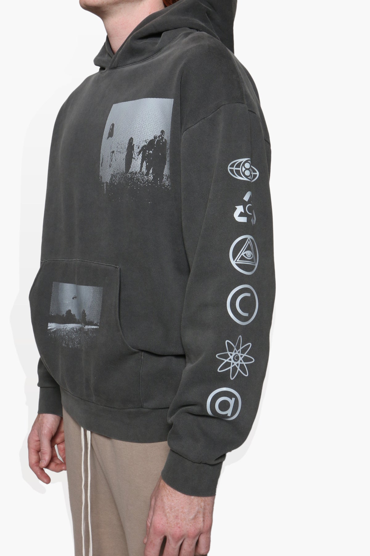 PERSPECTIVE HOODY FLEECE | HOODIE THE CELECT MENS