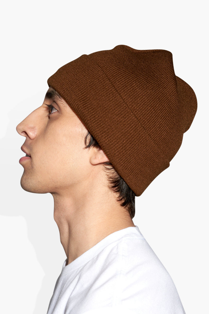 Classic Beanie Brown ACCESSORIES | HAT THE CELECT