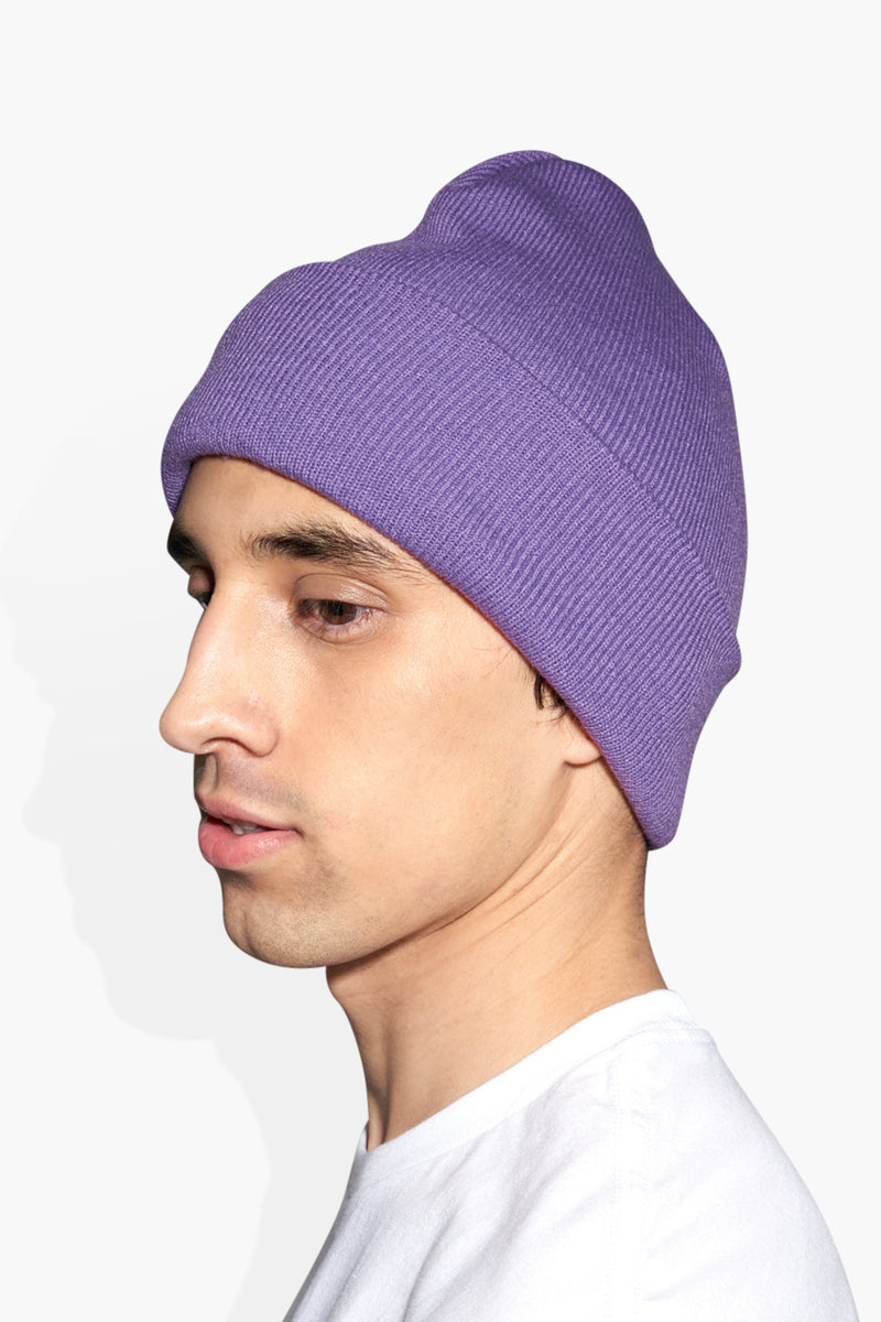 Classic Beanie Purple ACCESSORIES | HAT THE CELECT