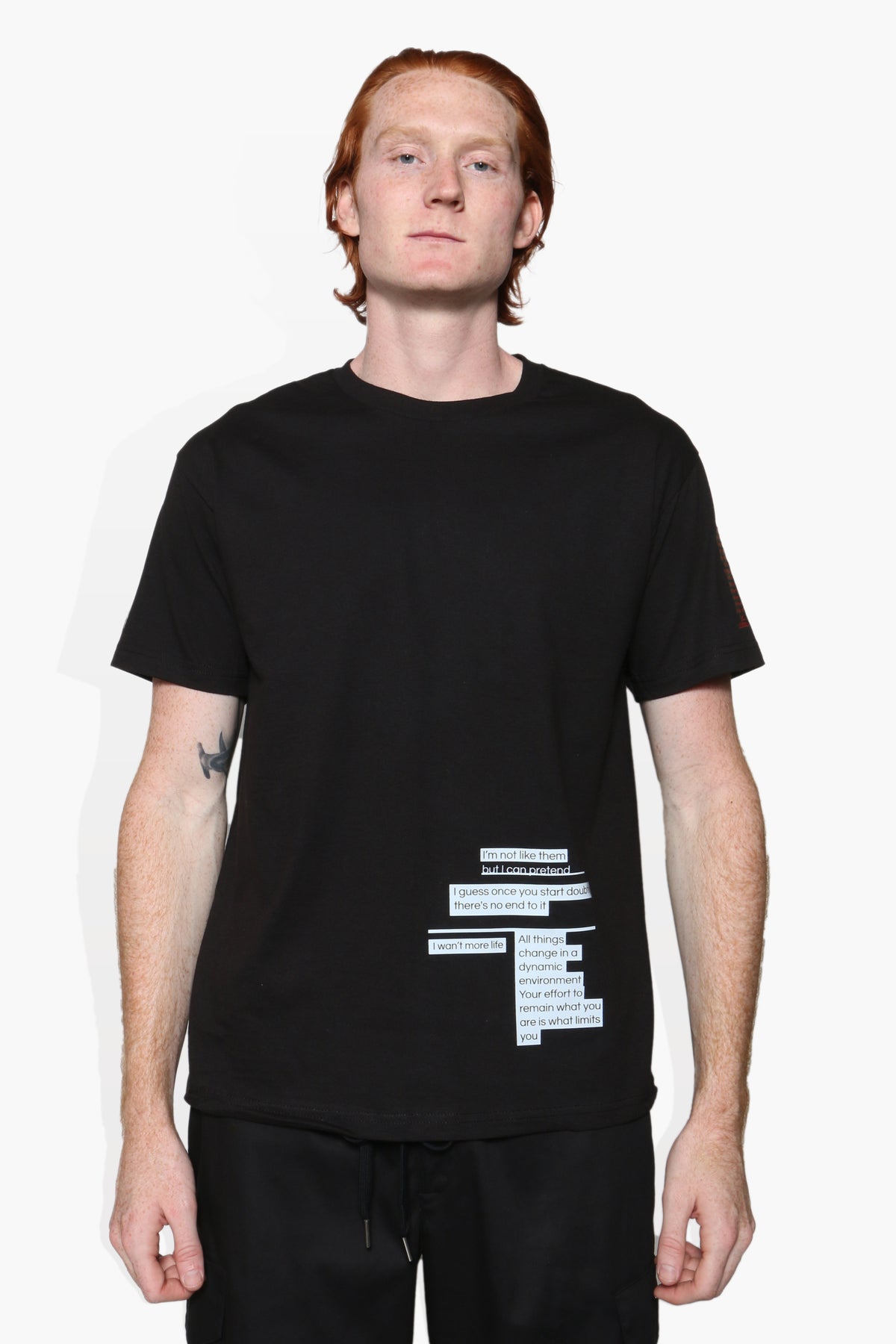 Sayings T shirt KNITS | GRAPHIC THE CELECT MENS