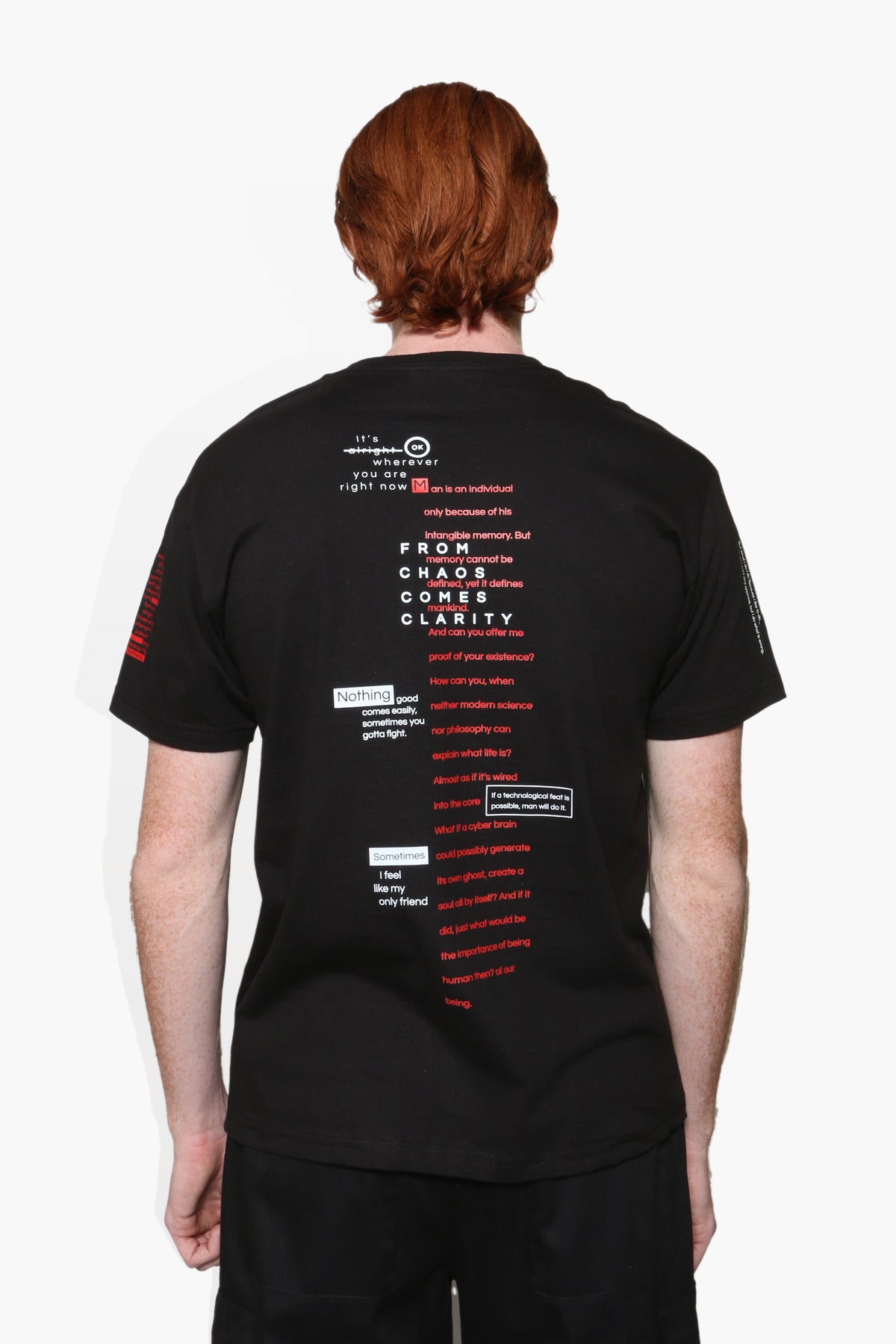Sayings T shirt KNITS | GRAPHIC THE CELECT MENS