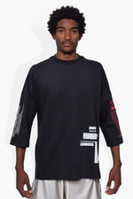 Sayings Huge T Black KNITS | GRAPHIC THE CELECT MENS   