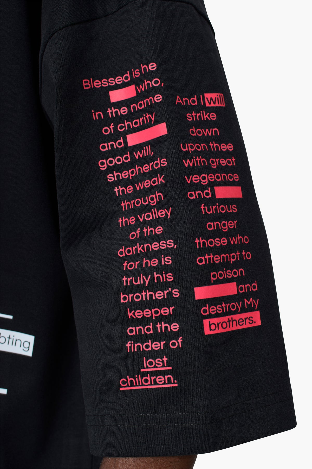 Sayings Huge T Black KNITS | GRAPHIC THE CELECT MENS   