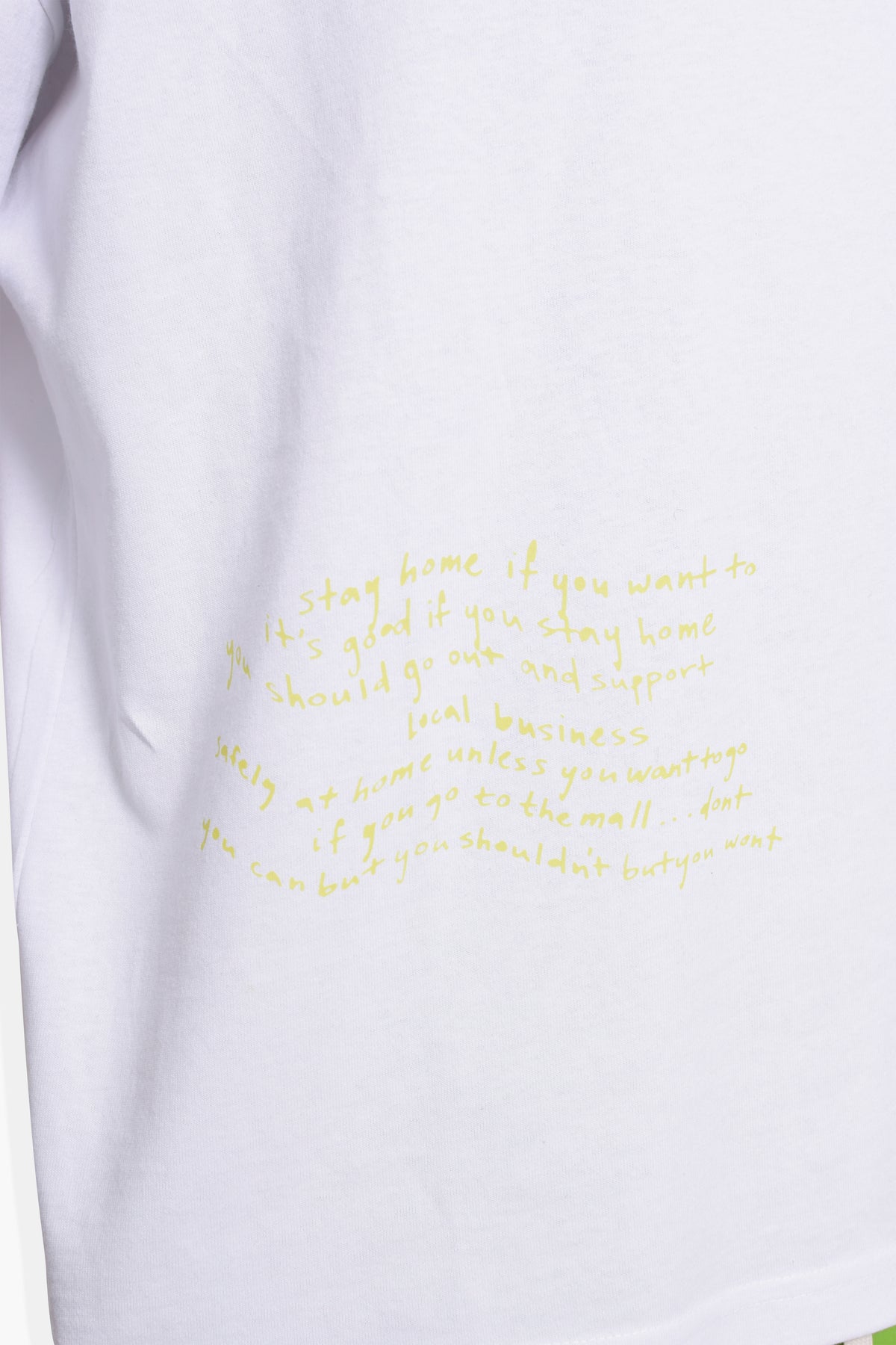 Scream Huge T WHT KNITS | GRAPHIC THE CELECT MENS