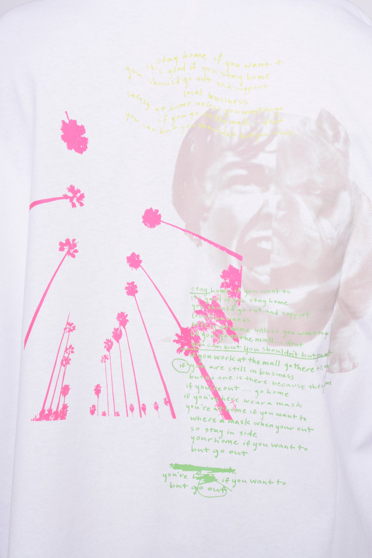 Scream Huge T WHT KNITS | GRAPHIC THE CELECT MENS