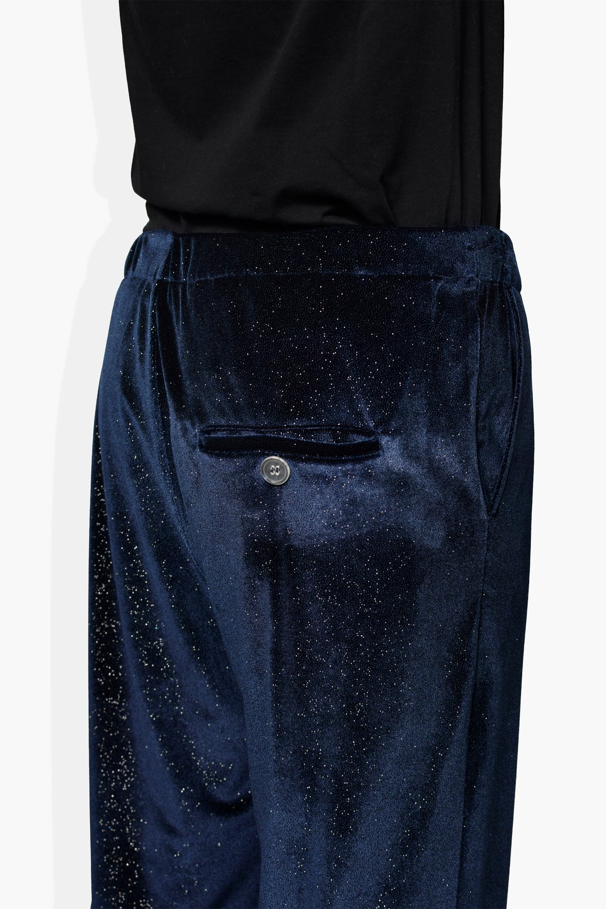 Sparkle Pant Navy PANTS | KNIT JOGGER THE CELECT MENS