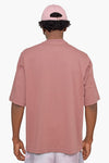 Square T Dk Rose KNITS | SHORT SLEEVE THE CELECT   