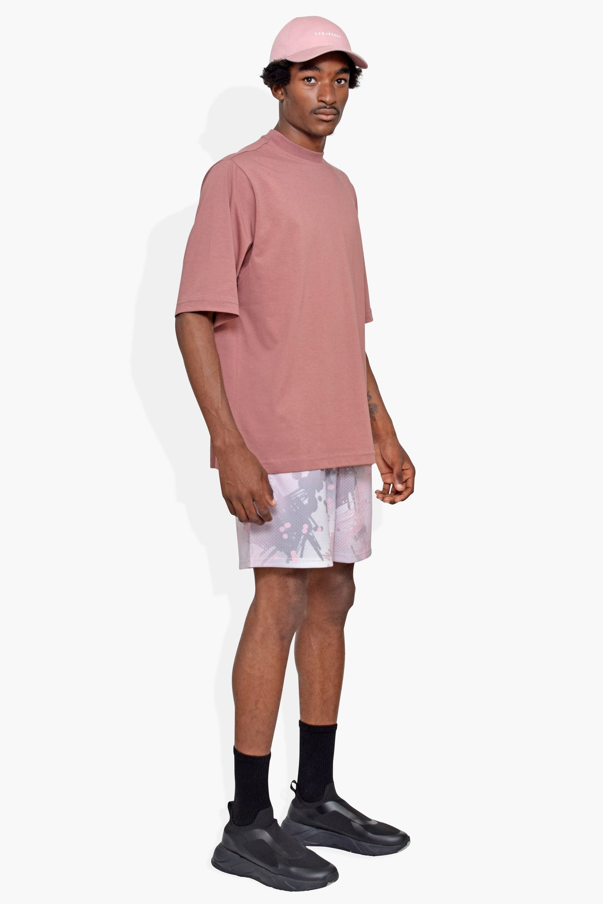 Square T Dk Rose KNITS | SHORT SLEEVE THE CELECT MENS   