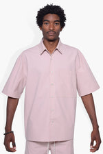Foundation Woven Shirt Dusty Rose WOVENS | SHORT SLEEVE THE CELECT MENS   