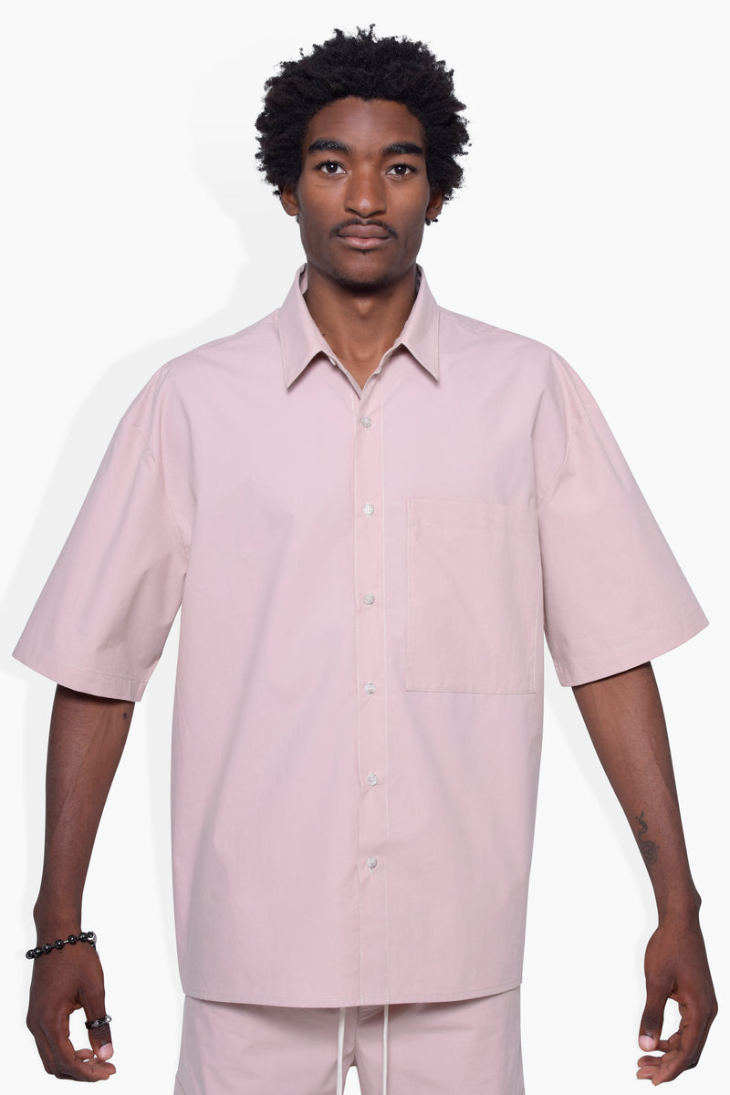 Foundation Woven Shirt Dusty Rose WOVENS | SHORT SLEEVE THE CELECT MENS   