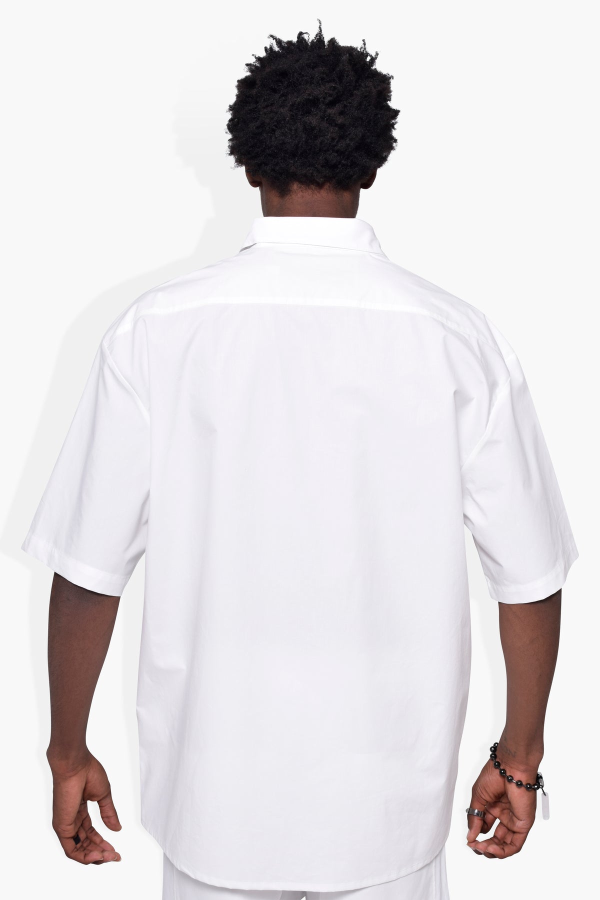 Foundation Woven Shirt  White WOVENS | SHORT SLEEVE THE CELECT MENS   