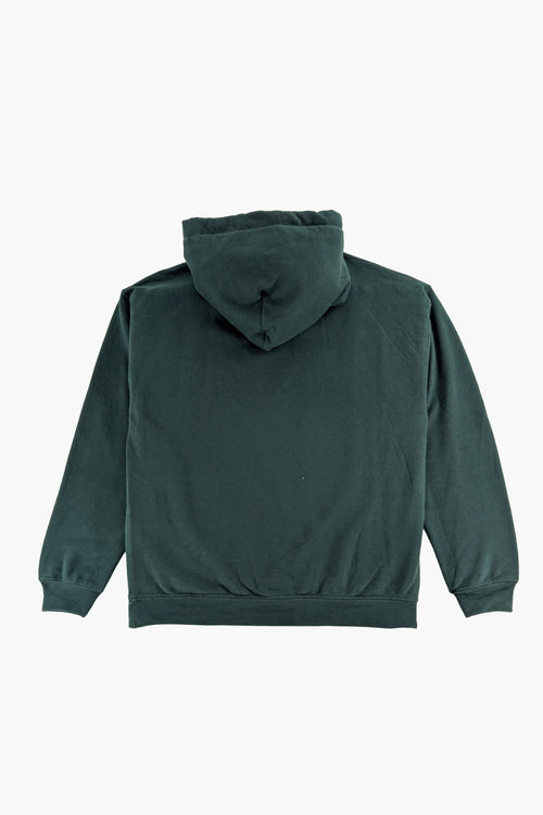 C SQUARE LOGO HOODIE FOREST GREEN FLEECE | GRAPHIC HOODY THE CELECT MENS