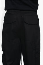 Alien Double Cargo Black PANTS | ELASTIC THE CELECT MENS   