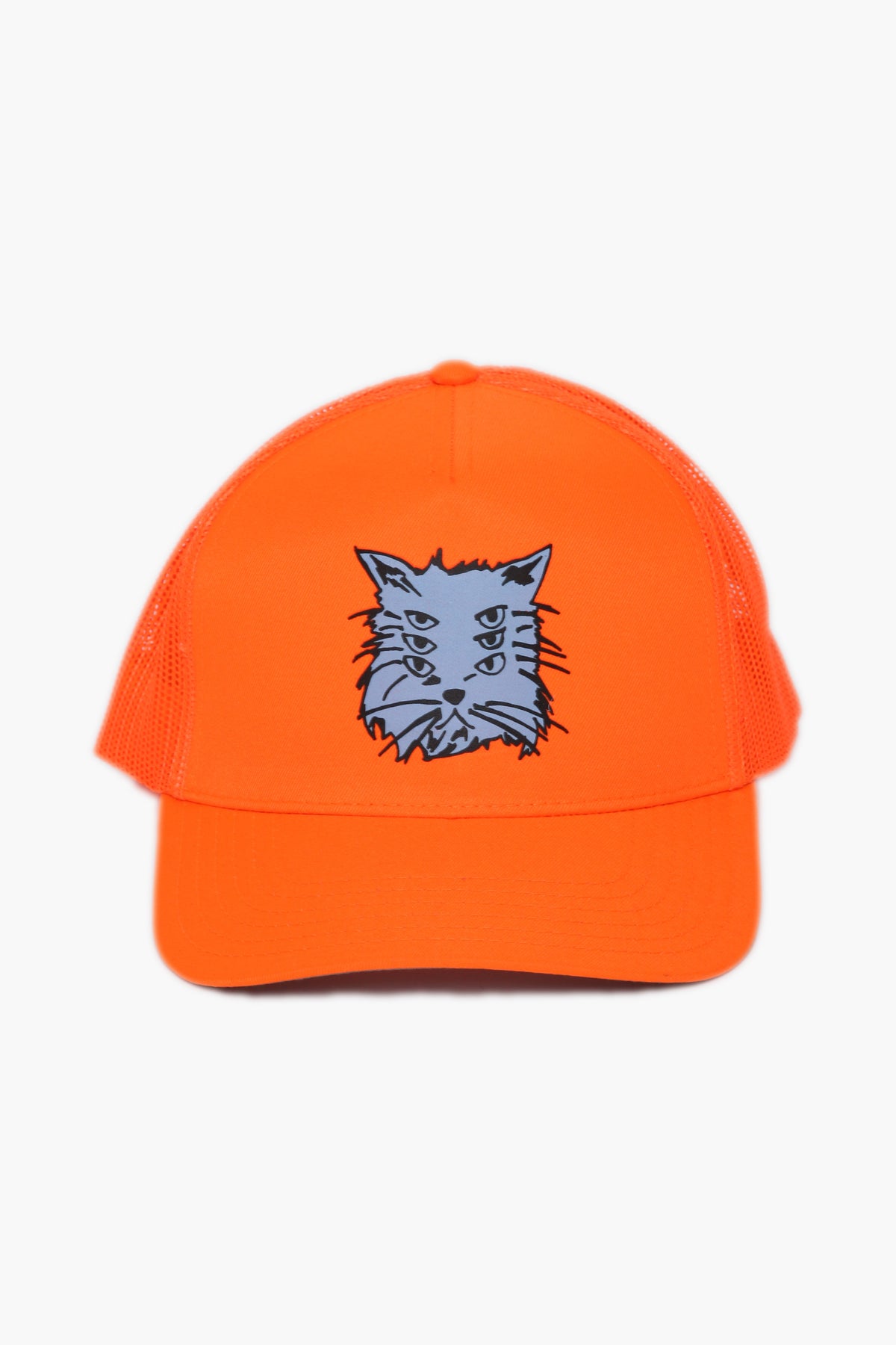 Cat Head Trucker Cap Orange ACCESSORIES | HAT THE CELECT