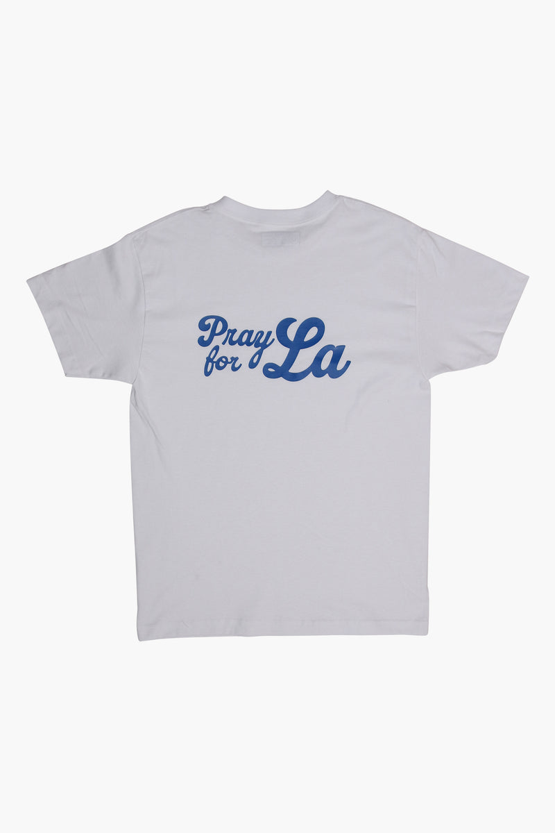 Dodger Pray For LA White KNITS | GRAPHIC THE CELECT MENS