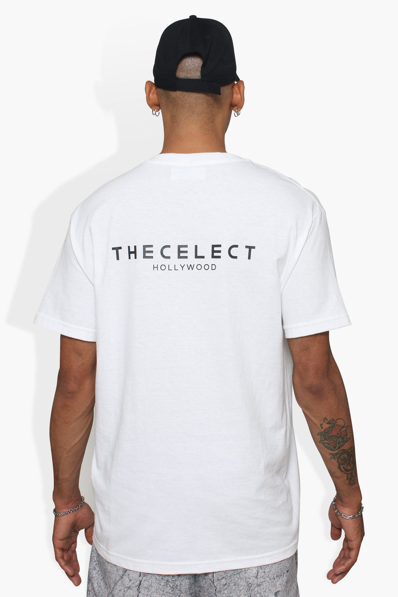 Hollywood T White KNITS | GRAPHIC THE CELECT MENS