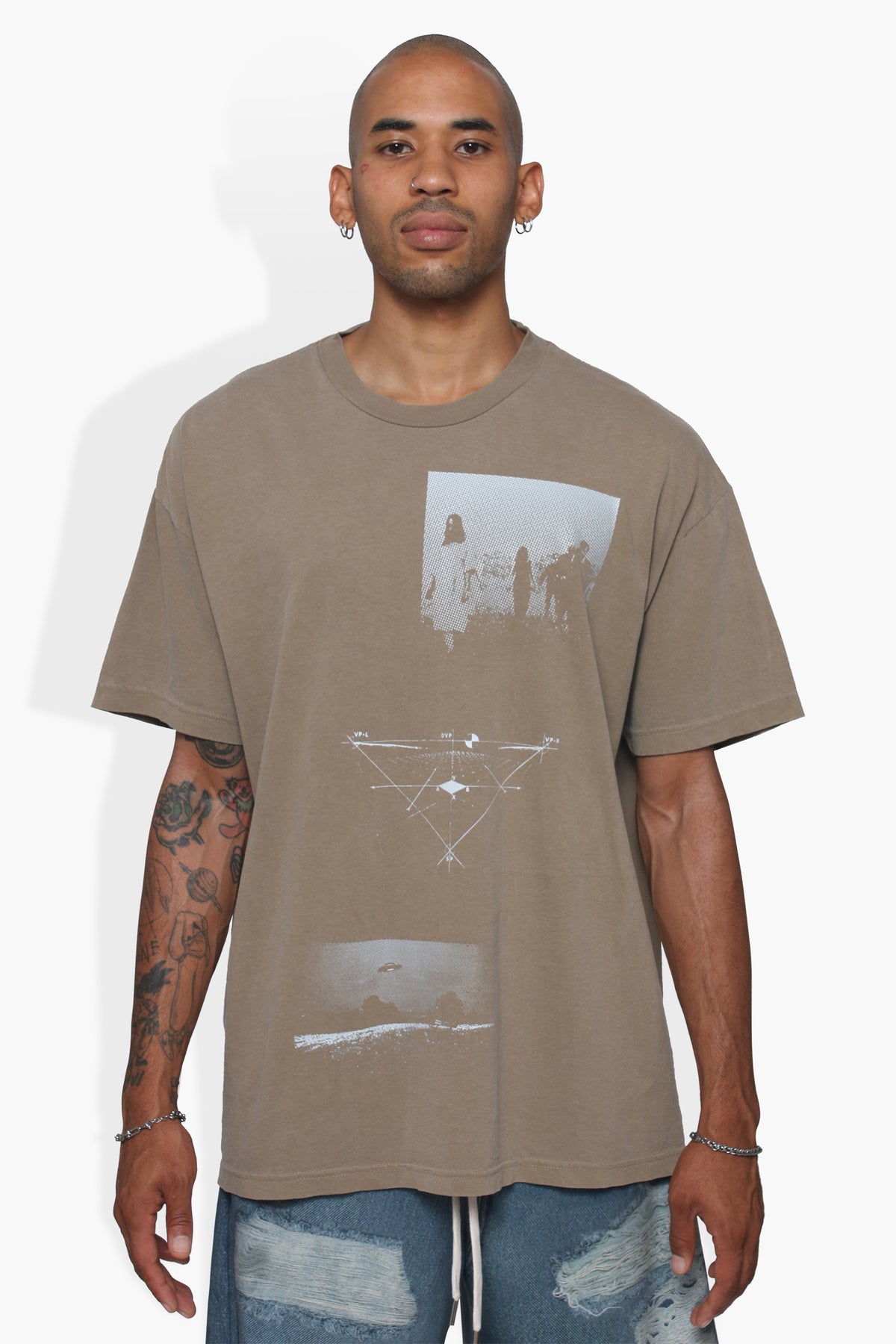 Perspective T Brown KNITS | GRAPHIC THE CELECT   