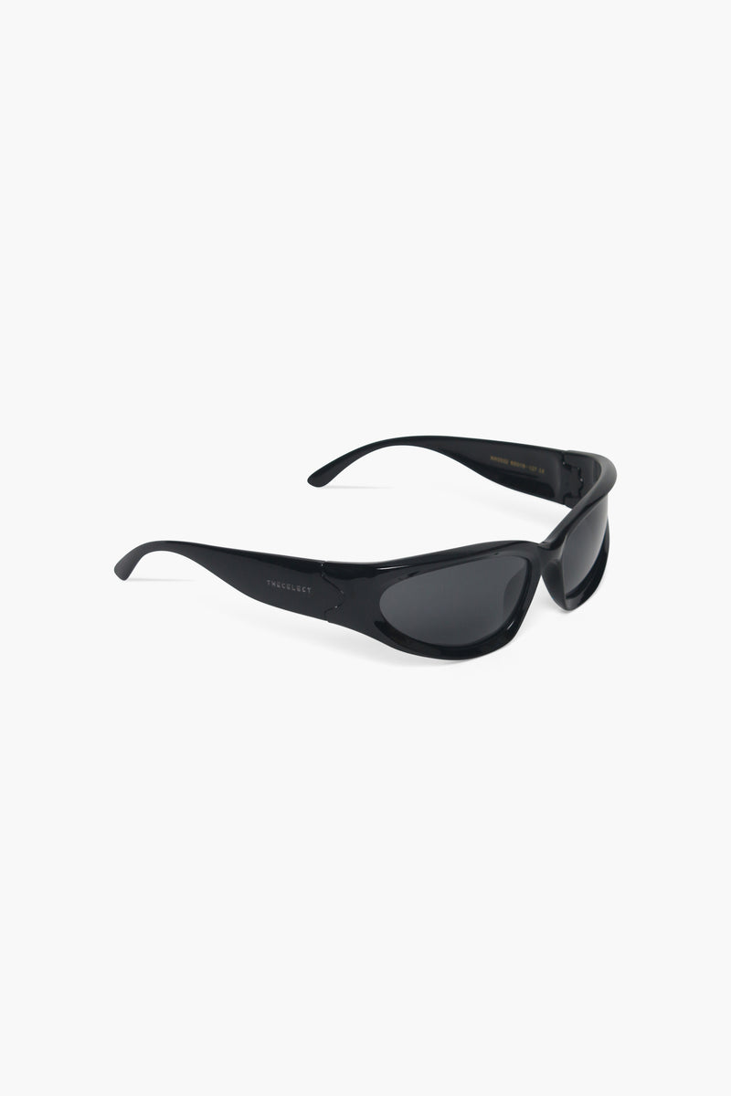 RAP SUN BLACK EYEWEAR | SUN THE CELECT