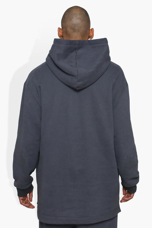 Stock Hoody Dusty Navy FLEECE | HOODIE THE CELECT MENS   