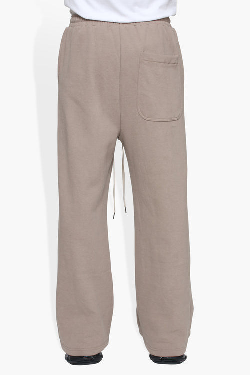 Wide Leg Pant DK BIEGE FLEECE | PANT THE CELECT MENS   