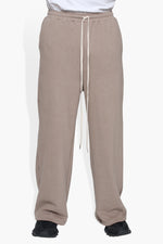 Wide Leg Pant DK BIEGE FLEECE | PANT THE CELECT MENS   