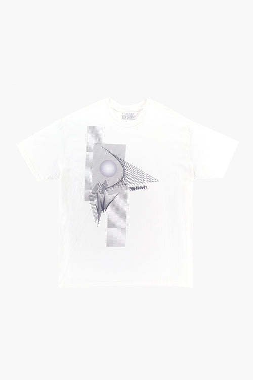 Wire Frame T White KNITS | GRAPHIC THE CELECT MENS