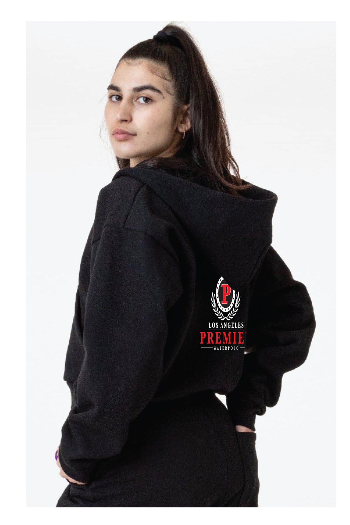 PREMIER Heavy Fleece Cropped Zip-Up Hoodie FLEECE | GRAPHIC HOODY PREMIER   