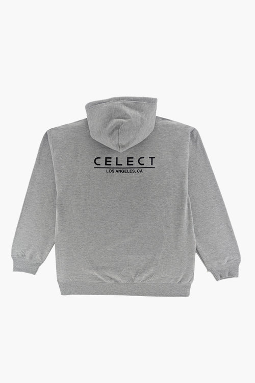 Celect Los Angeles Hoody Grey FLEECE | HOODIE THE CELECT MENS