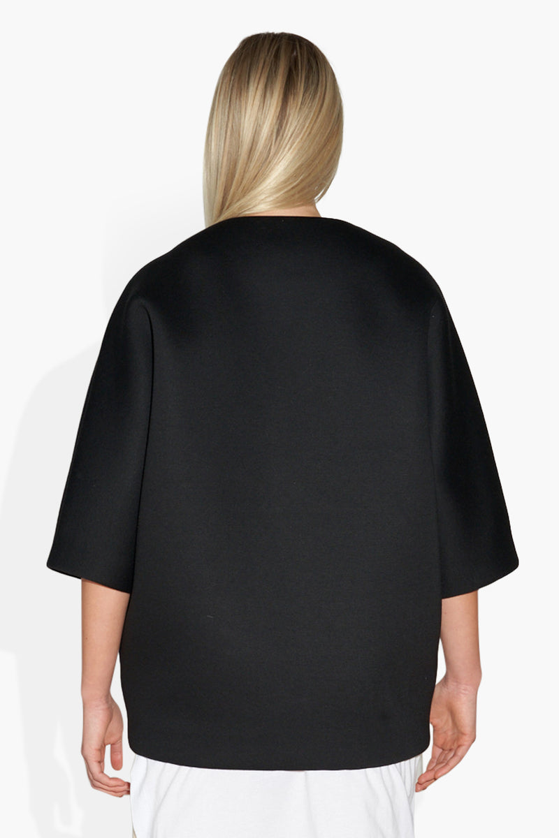 Scuba Jacket Black OUTERWEAR | JACKET THE CELECT WOMAN   