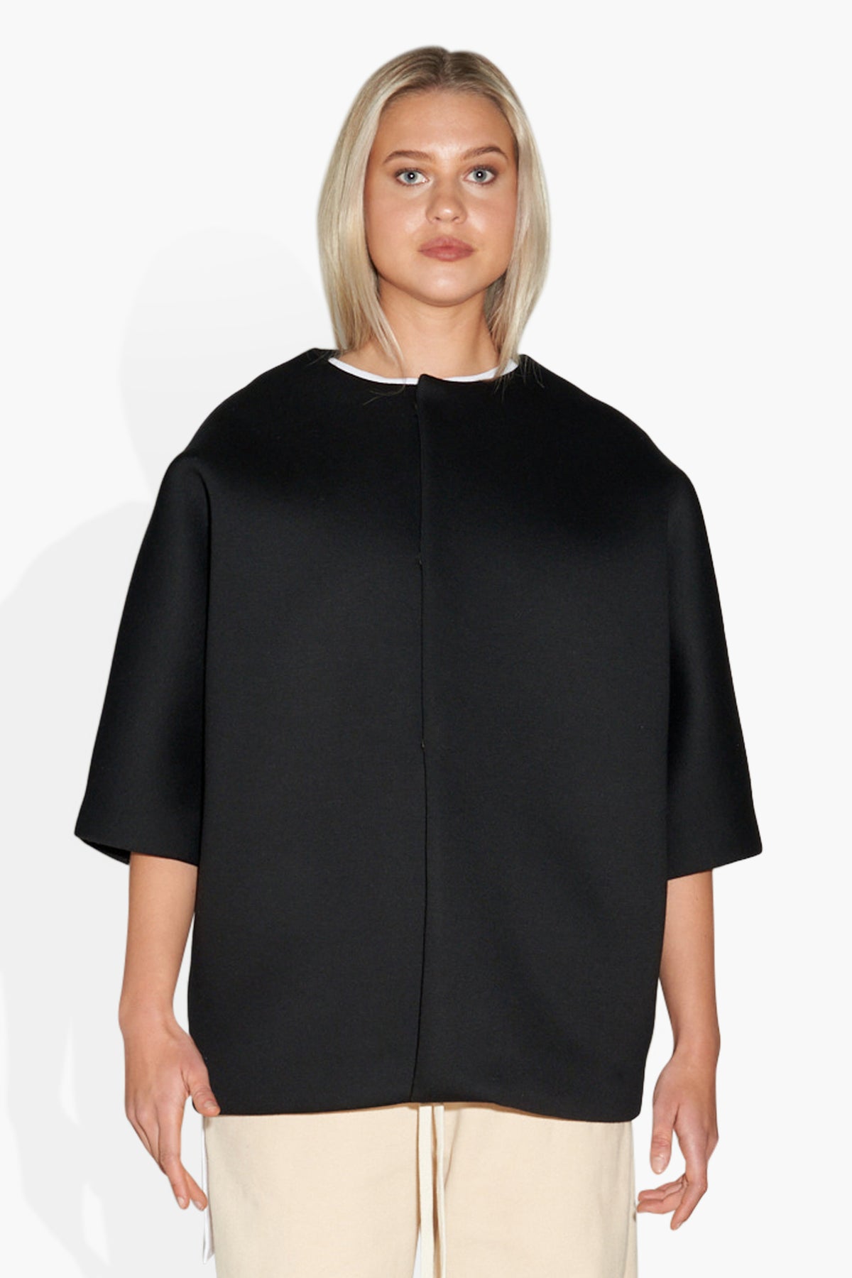 Scuba Jacket Black OUTERWEAR | JACKET THE CELECT WOMAN   