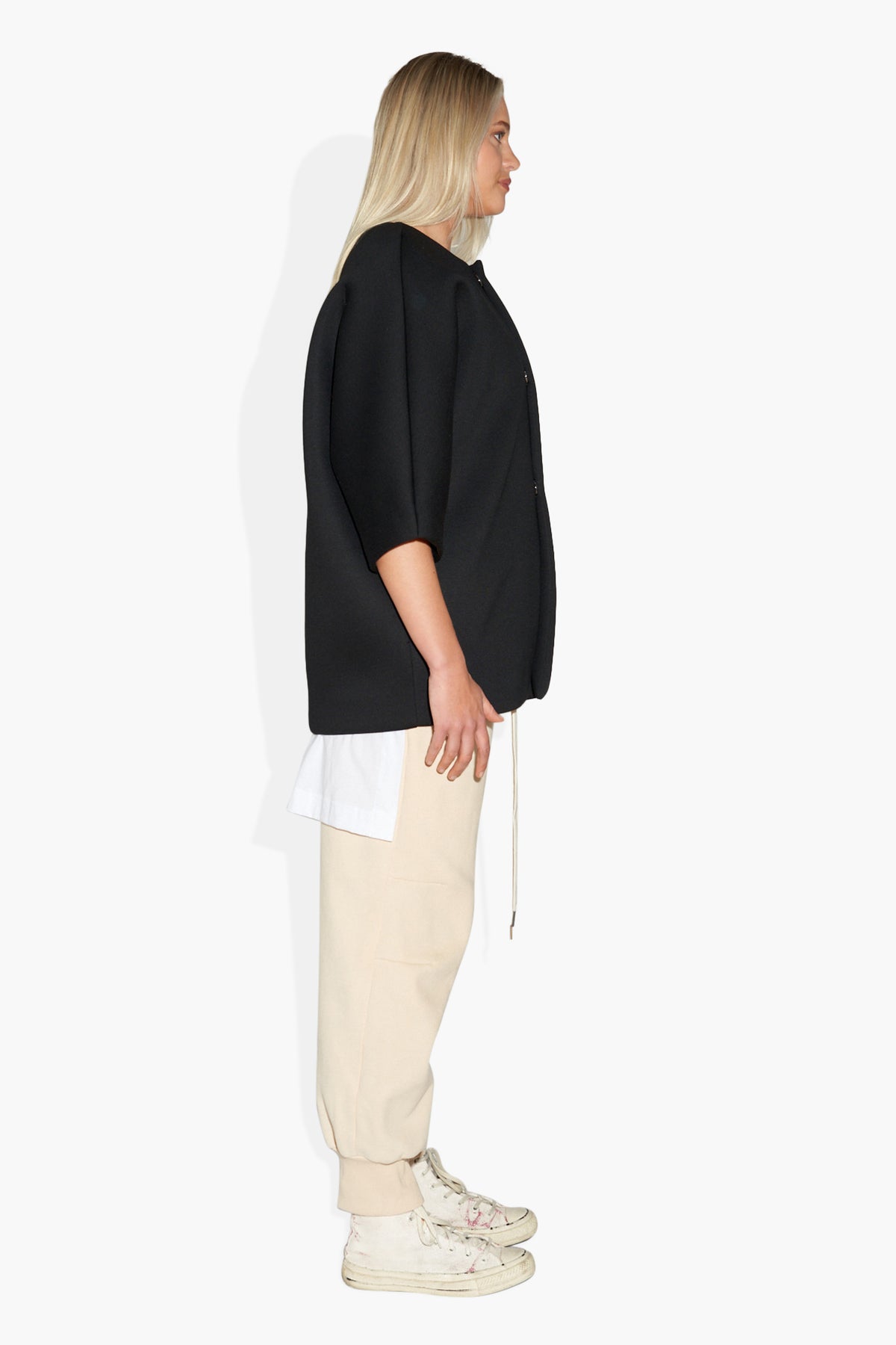 Scuba Jacket Black OUTERWEAR | JACKET THE CELECT WOMAN   