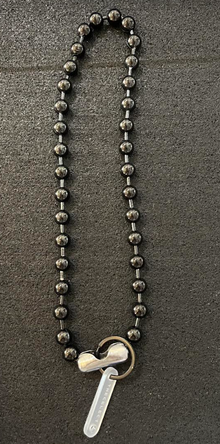 MULTI BEADED NECKLACE BLACK  THE CELECT   