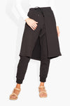 2D Skirt Pant Black PANTS | KNIT JOGGER THE CELECT WOMAN   