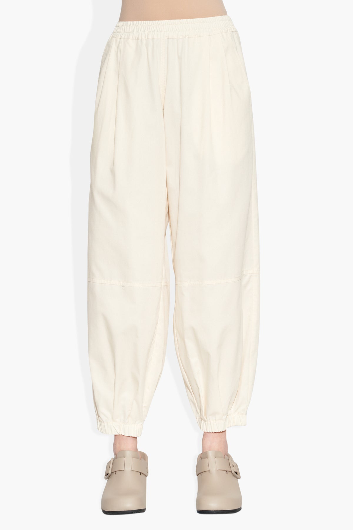 Balloon Pant Cream PANTS | ELASTIC THE CELECT WOMAN   