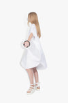 Circle Dress White Linen DRESSES THE CELECT WOMAN