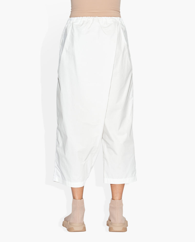 Crossover Pant White PANTS | ELASTIC THE CELECT WOMAN